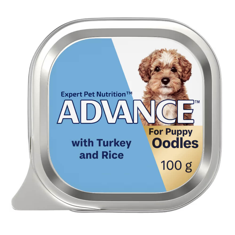 Puppy Oodles with Turkey and Rice Wet Food Trays