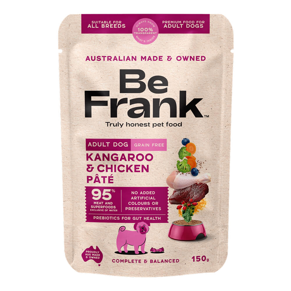 Kangaroo and Chicken Pâté Grain Free Adult Wet Dog Food