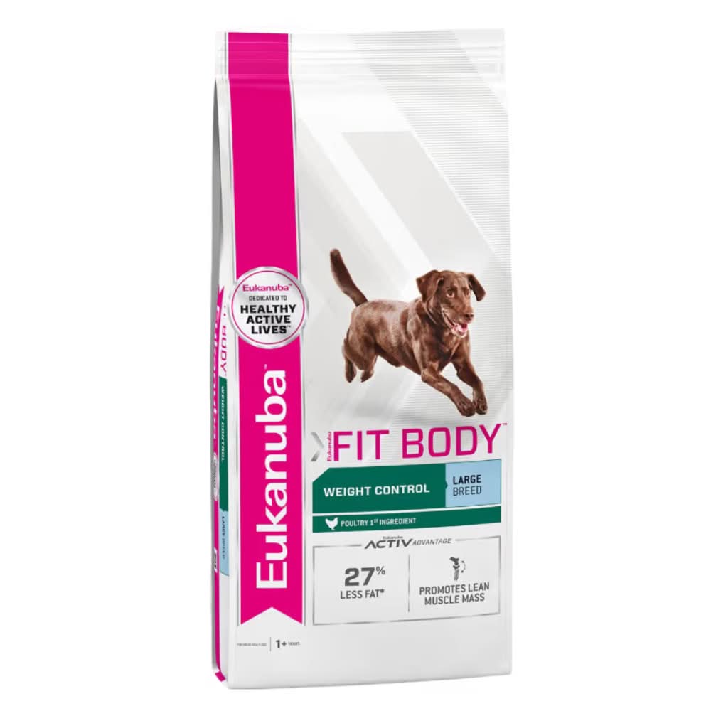 Fit Body Weight Control Adult Large Breed Dry Dog Food