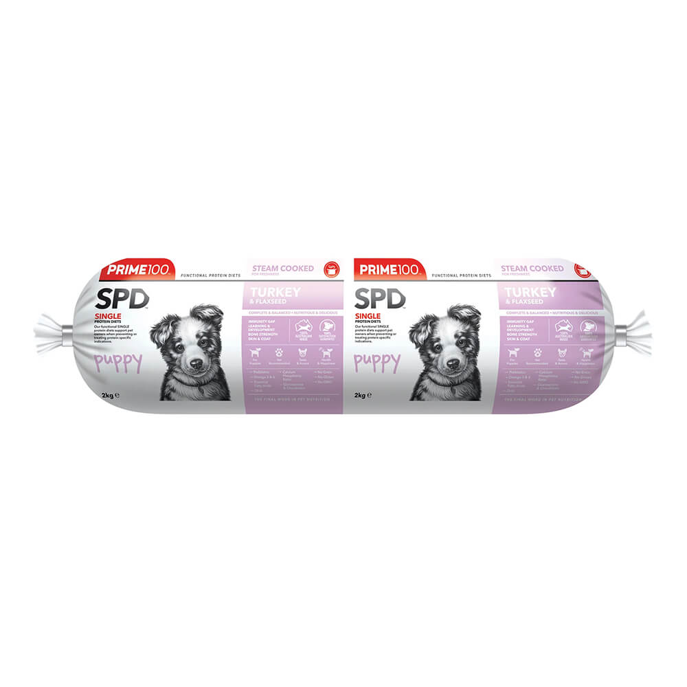 SPD™ Fresh Roll Puppy Turkey and Flaxseed