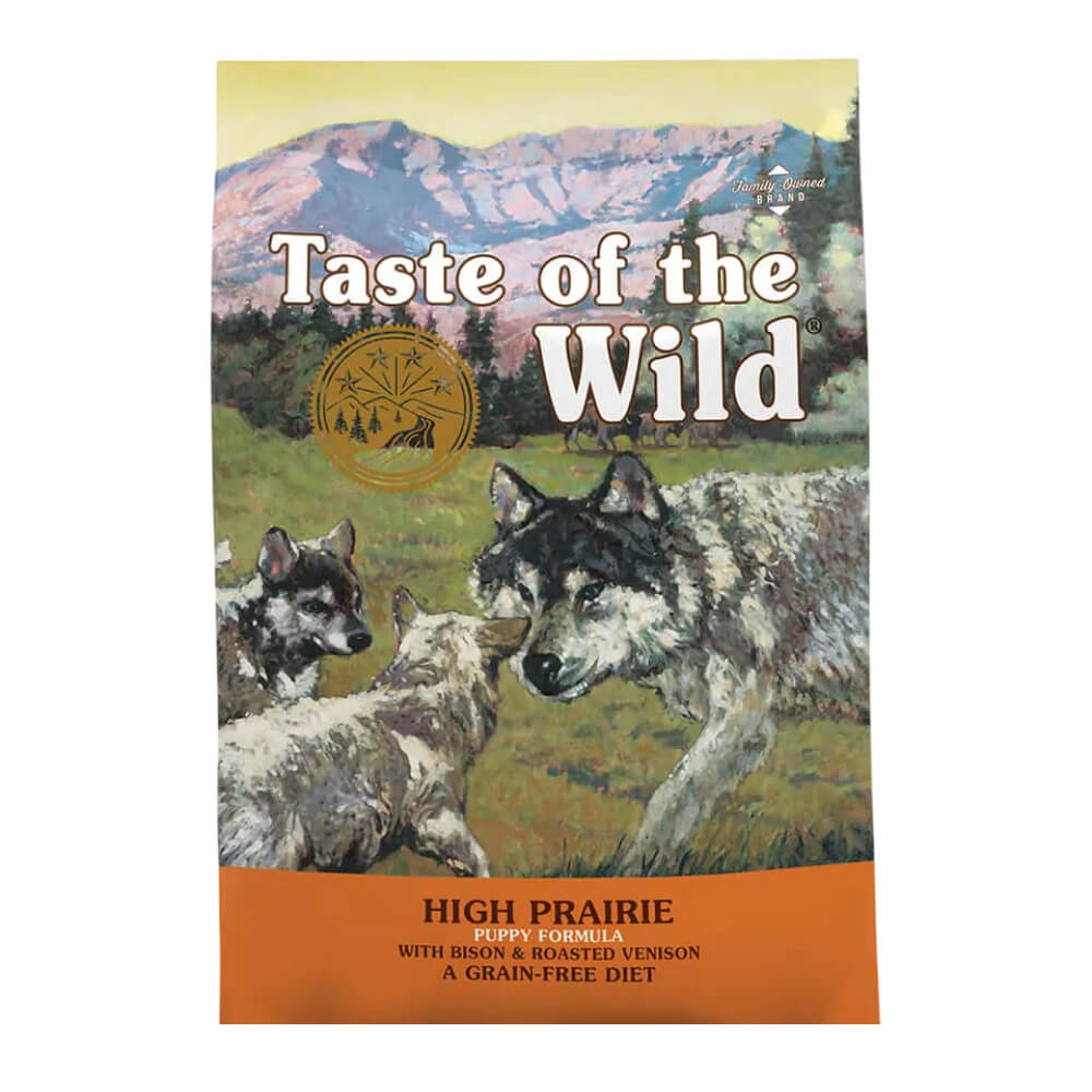 High Prairie Puppy® Bison and Roasted Vension Dry Dog Food