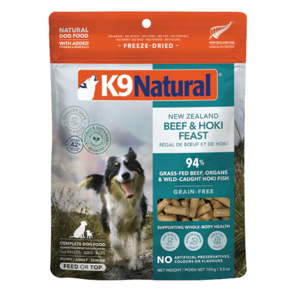 Beef and Hoki Feast Freeze Dried Dog Food