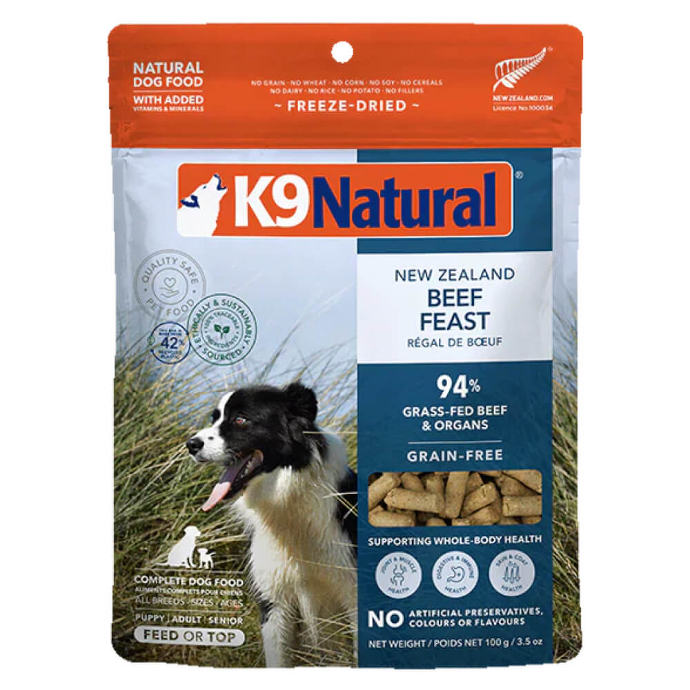 Beef Feast Freeze Dried Dog Food