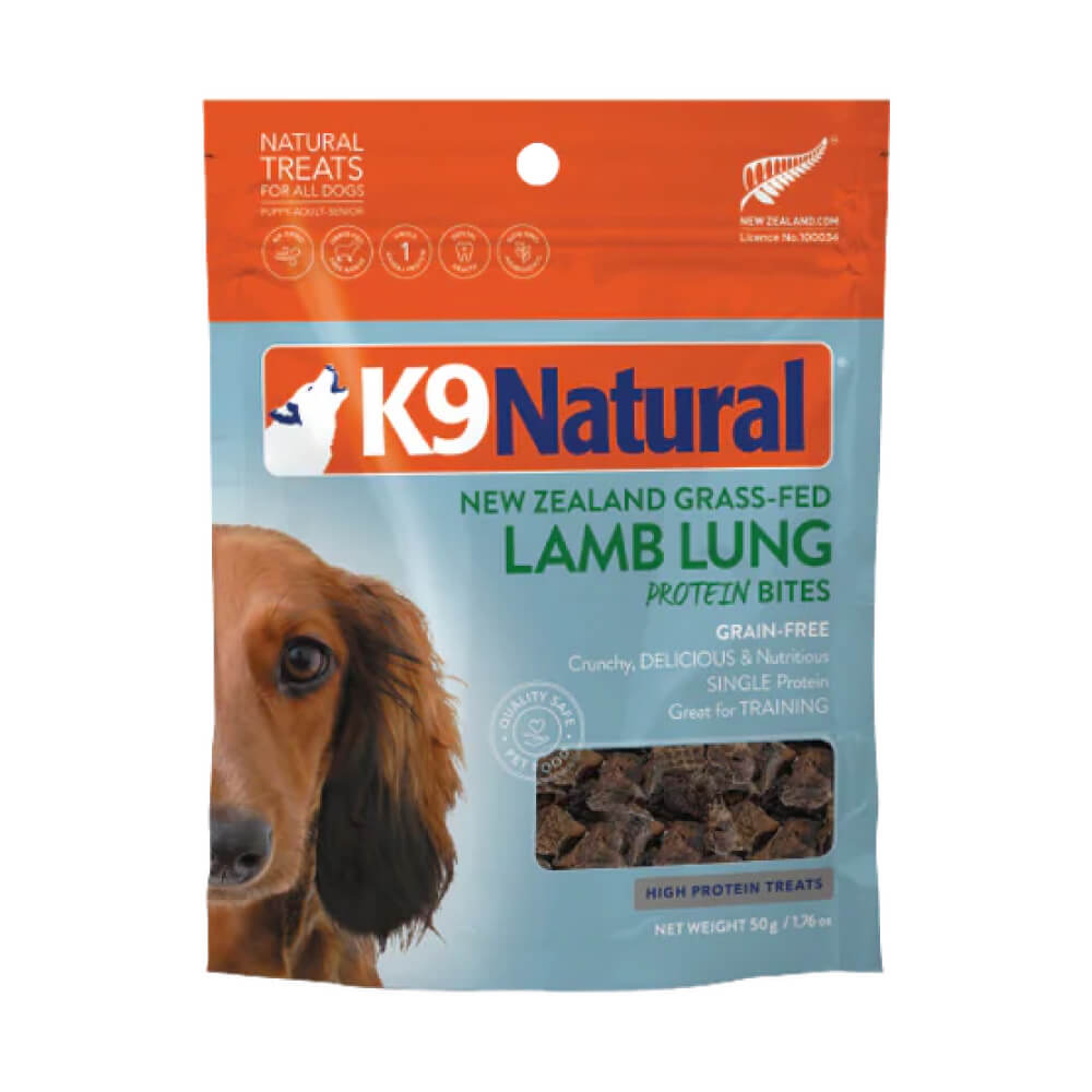 Lamb Lung Protein Bites Dog Treats