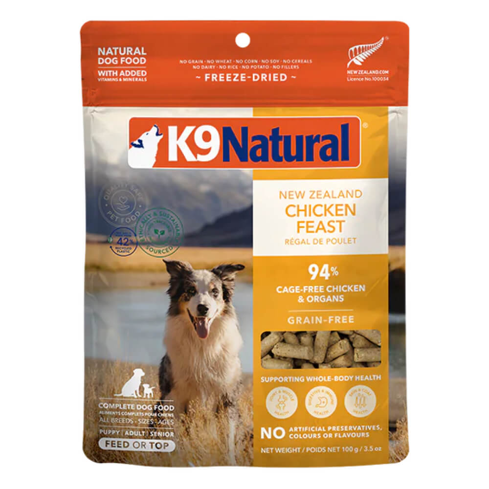 Chicken Feast Freeze Dried Dog Food