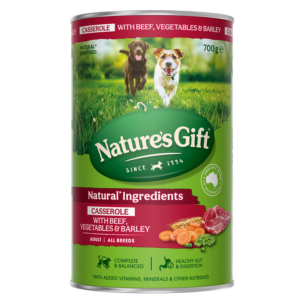 Casserole Beef, Vegetables and Barley Adult Wet Dog Food