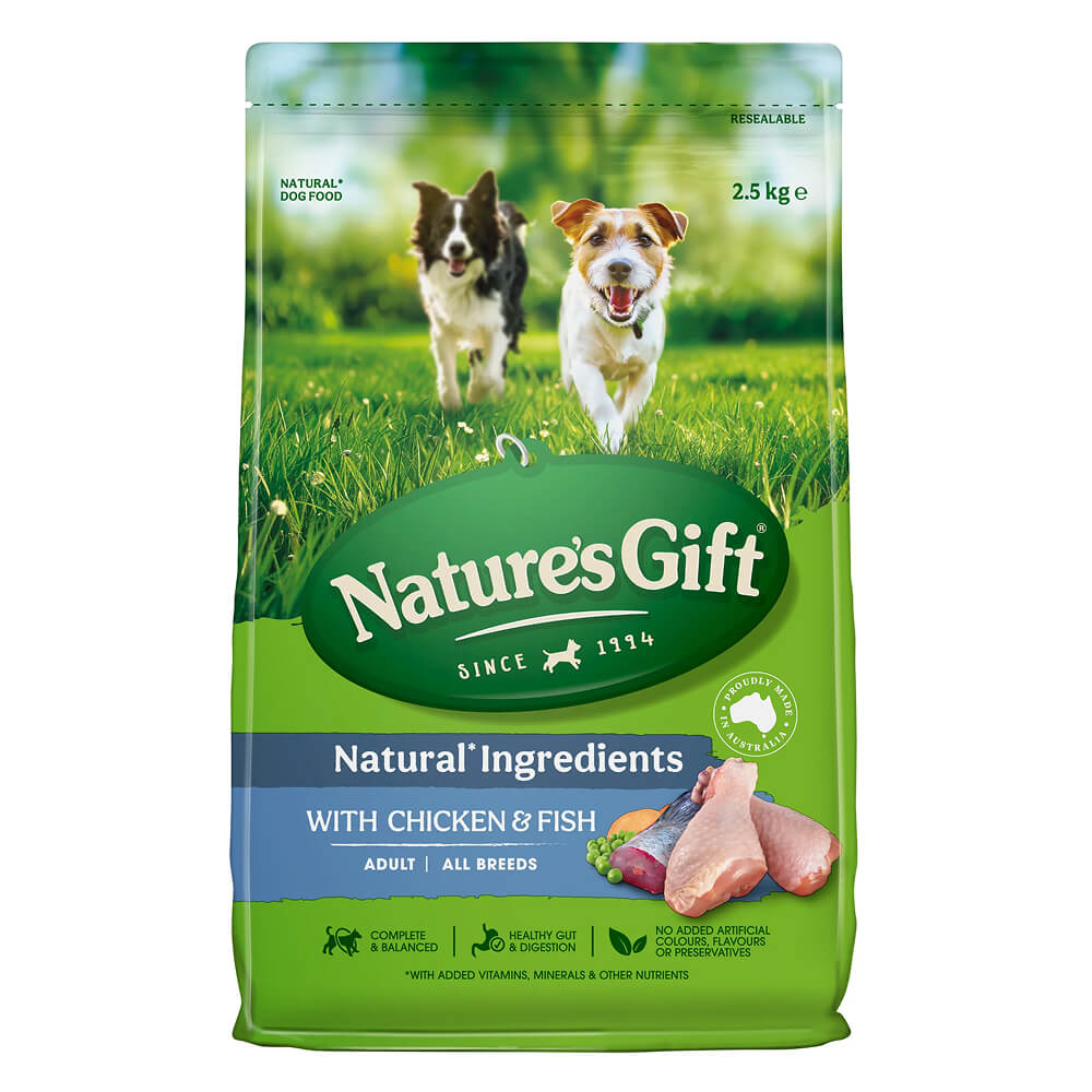Chicken and Fish Adult Dry Dog Food