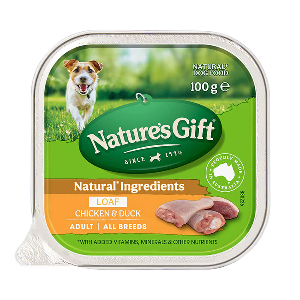 Loaf Chicken and Duck Adult Wet Dog Food