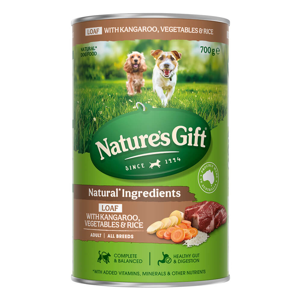 Loaf with Kangaroo, Vegetables and Rice Adult Wet Dog Food