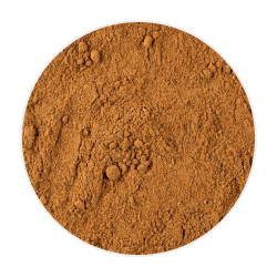 Fine, light brown Cat's Claw powder with a soft, earthy texture, shown as a natural dog supplement
