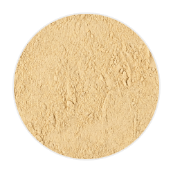 Fine, light beige powder texture of Boswellia Serrata Gum Extract used in natural dog supplements