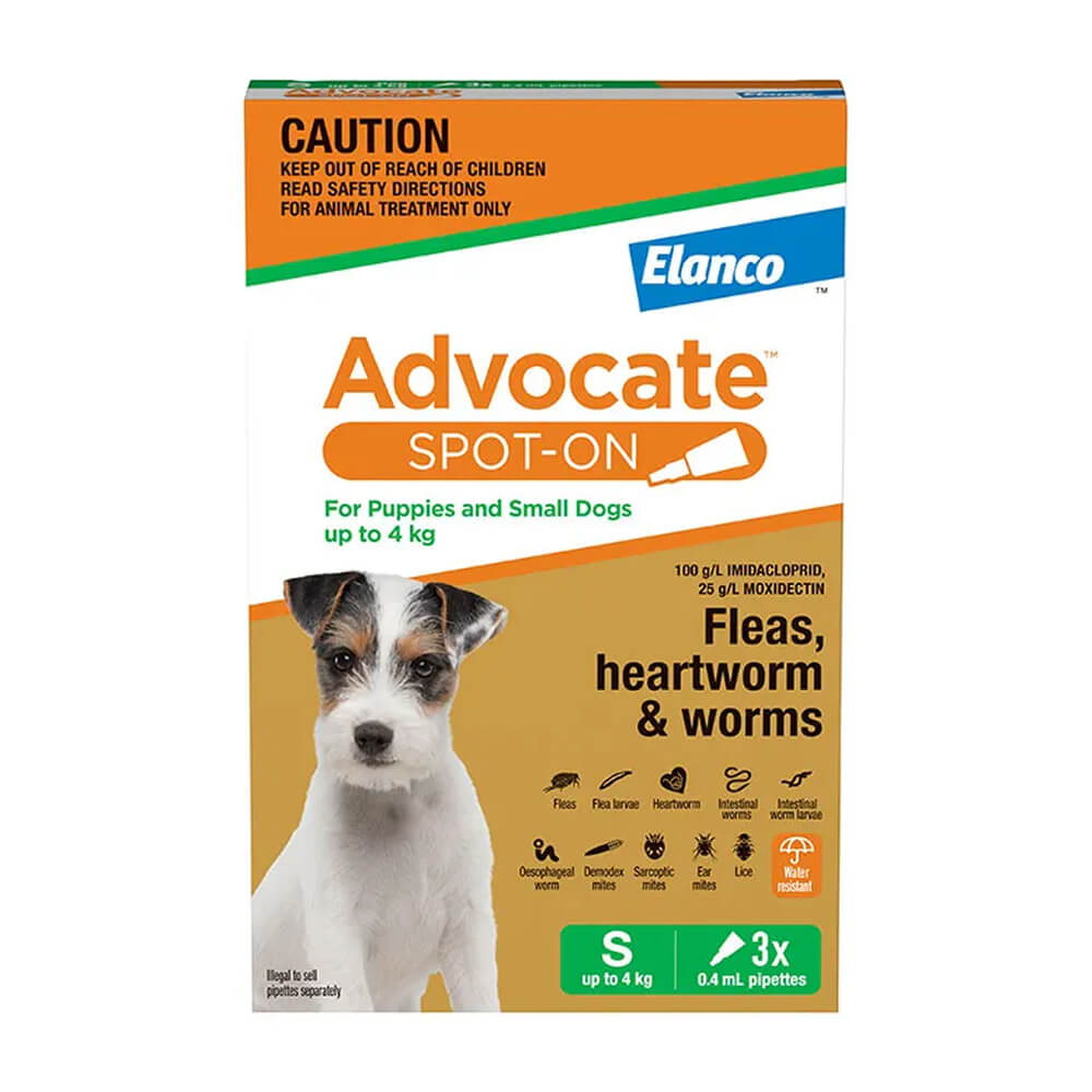 Advocate™ Small <4kg Flea and Worming Spot-On
