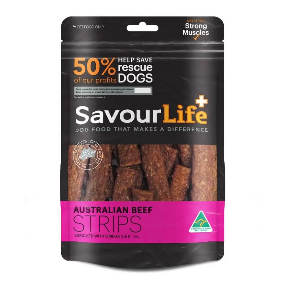 Australian Beef Strips Dog Treats
