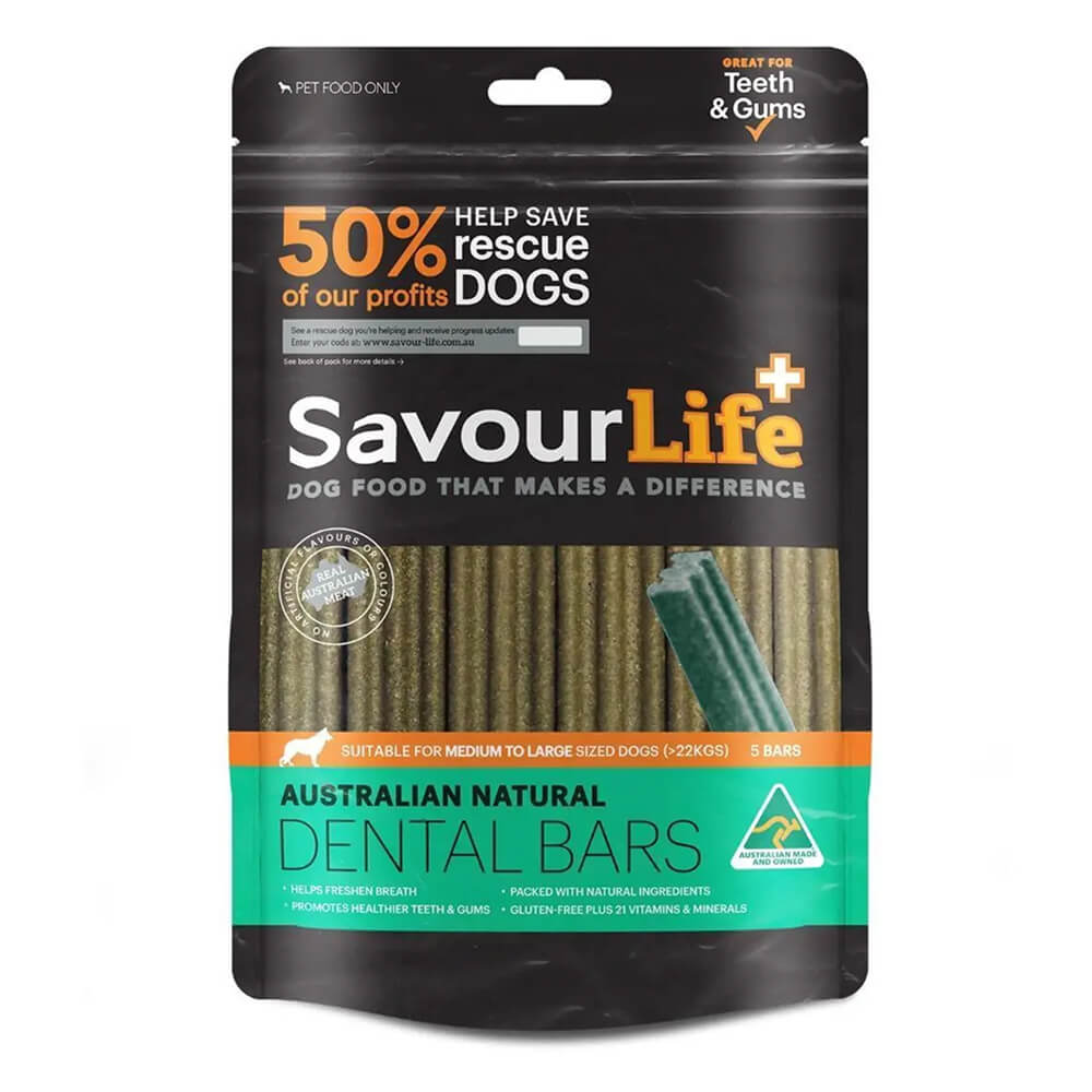 Australian Natural Dental Bars for Medium/Large Dogs