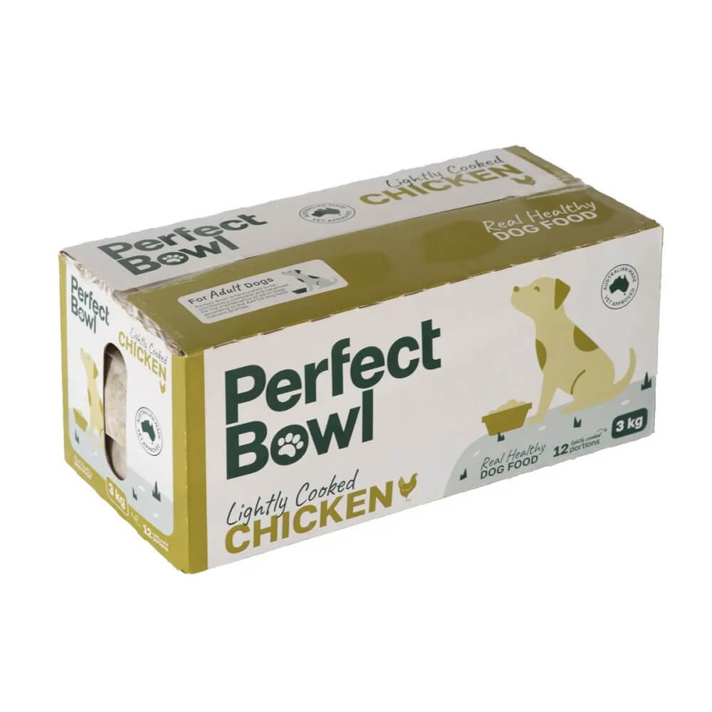 Lightly Cooked Aussie Chicken Dog Food