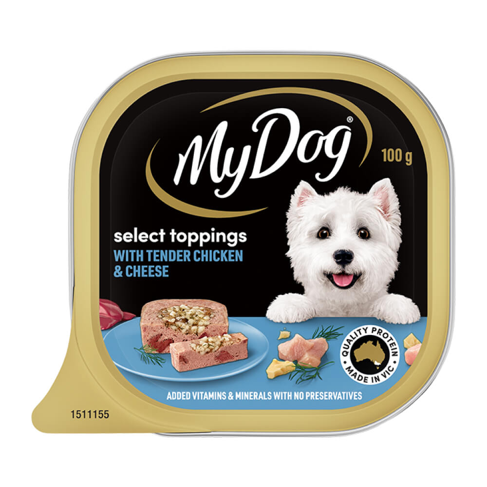 Select Toppings with Tender Chicken & Cheese