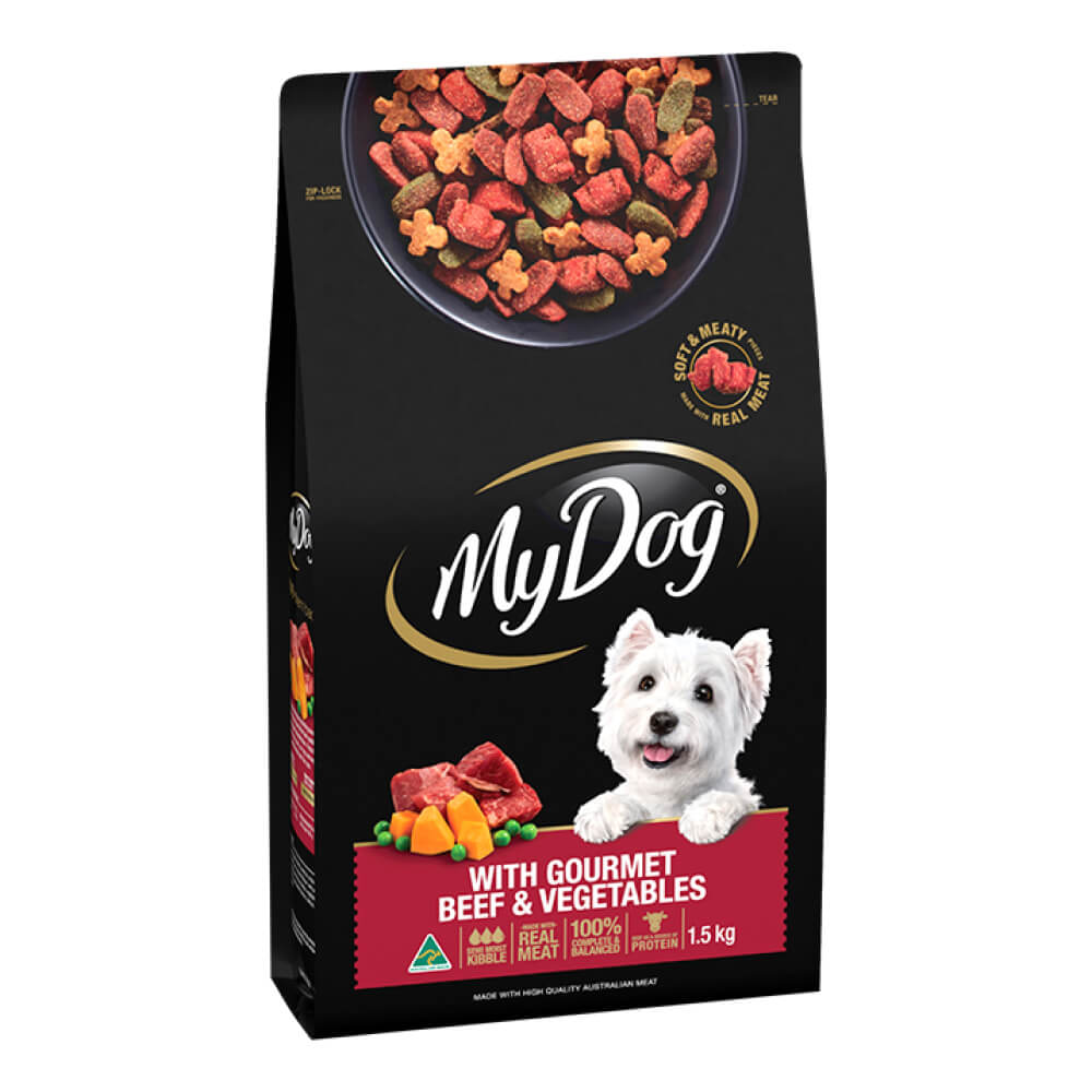Semi Moist Kibble with Gourmet Beef & Vegetables