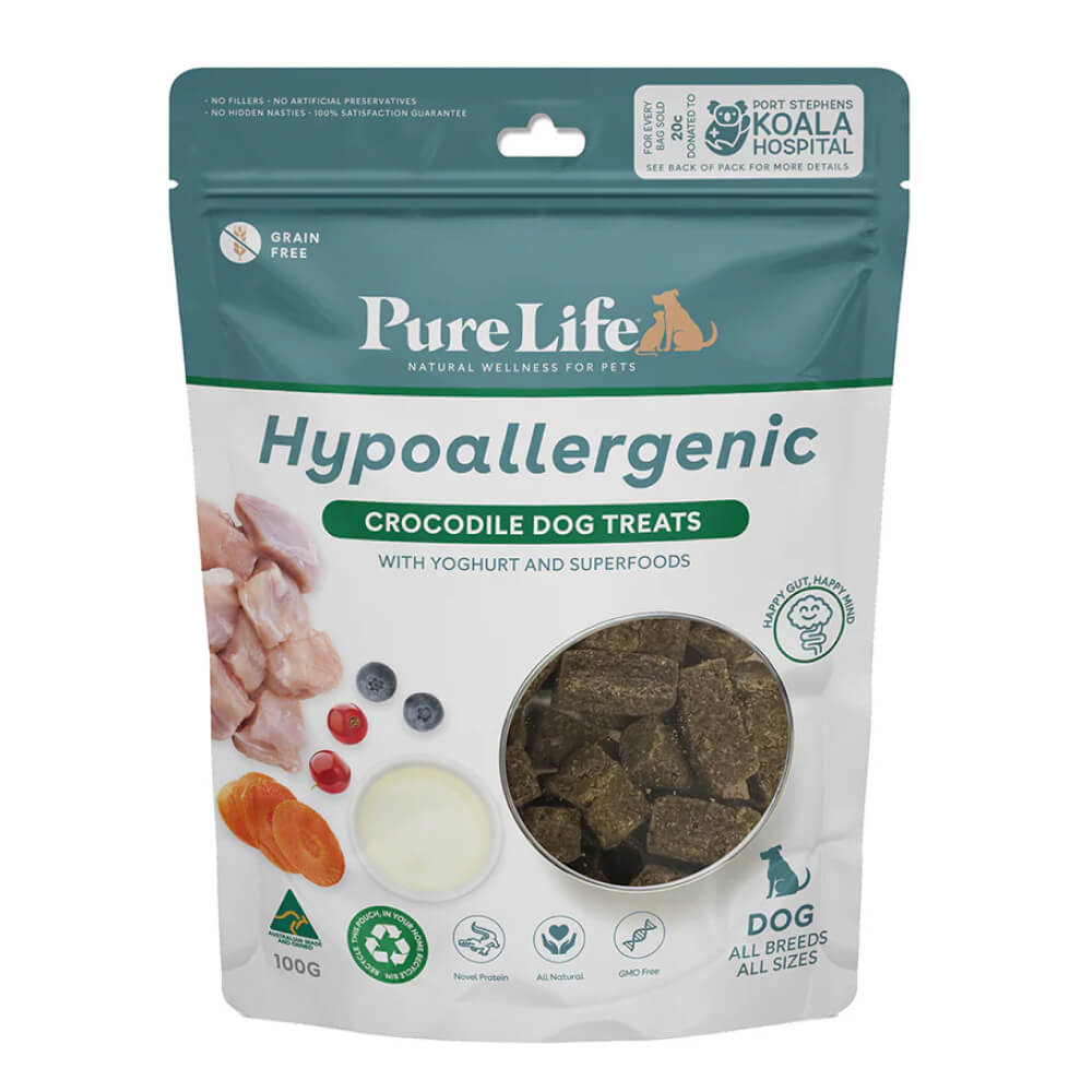 Hypoallergenic Crocodile Dog Treats