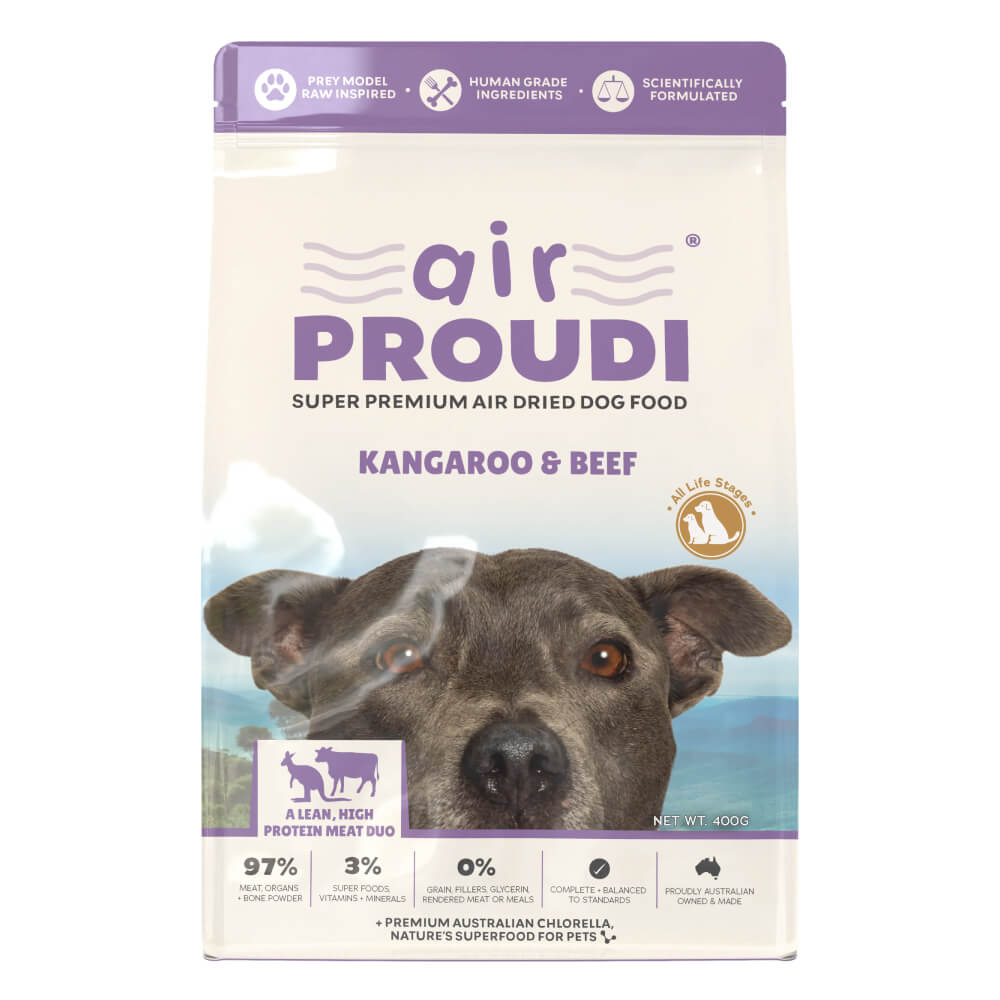 Kangaroo and Beef Air Dried Dog Food