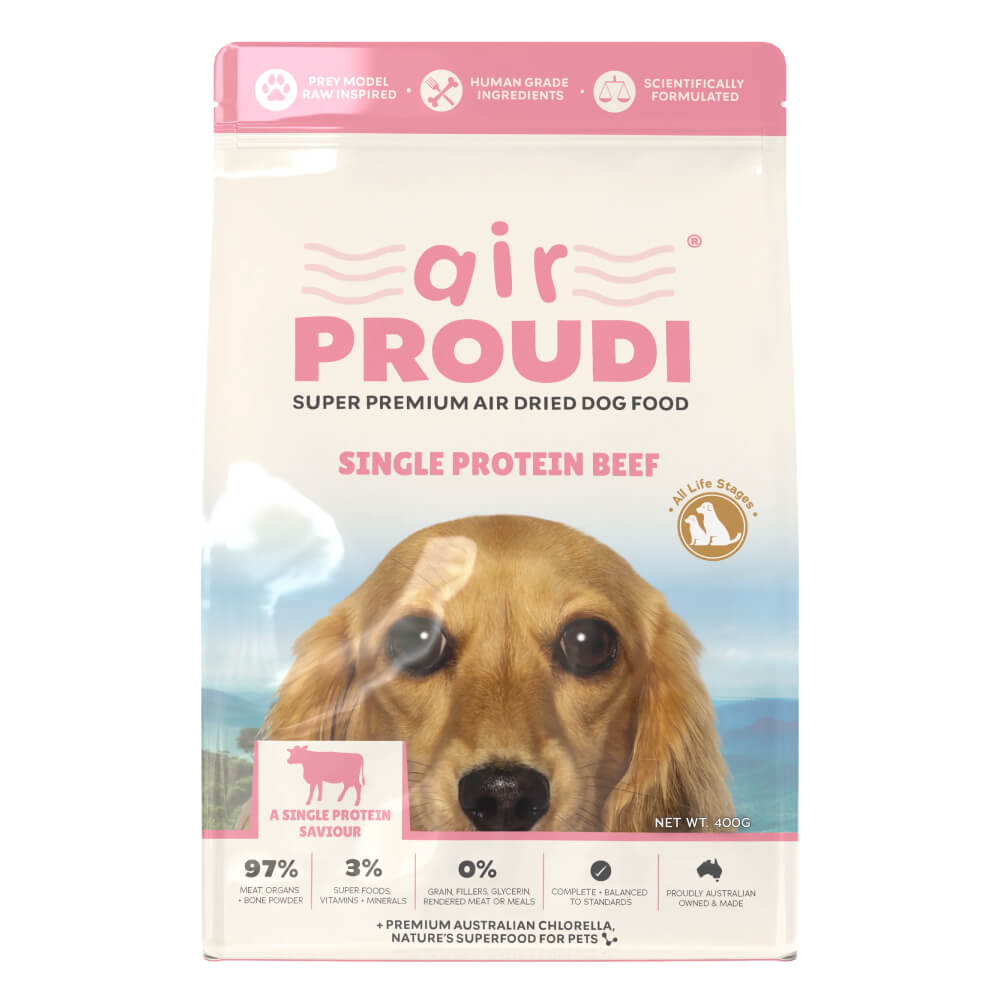 Single Protein Beef Air Dried Dog Food