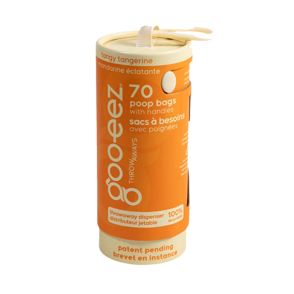 Throwaways Tangy Tangerine Scented Dog Waste Bags