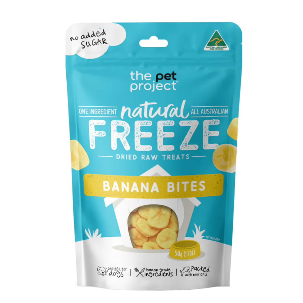 Banana Bites Dog Treats