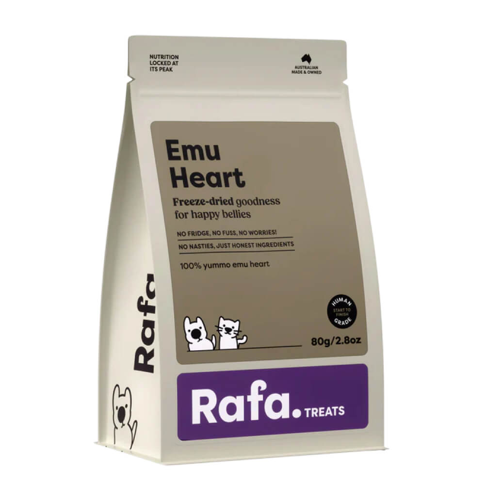 Emu Heart Freeze Dried Treats