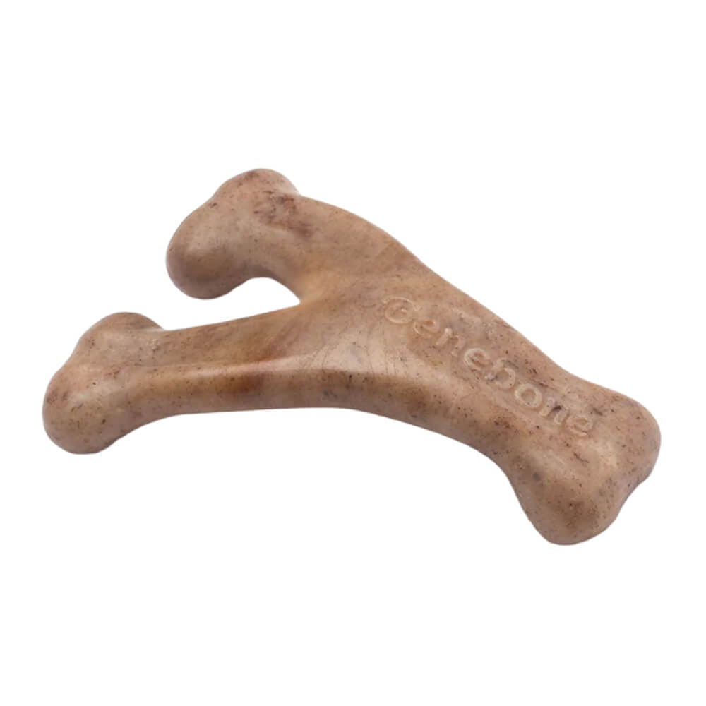 Puppy Wishbone Bacon Flavoured Dog Toy