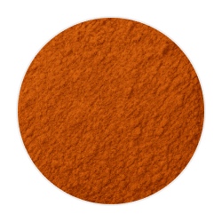 Finely ground mixed peppers powder with a rich orange-red colour and smooth, even texture, suitable for dog food recipes