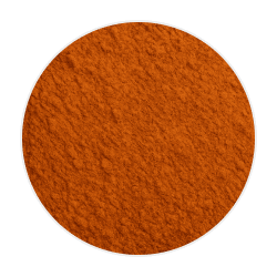 Finely ground sumac spice with a rich reddish-brown colour and slightly coarse, powdery texture on a plain background