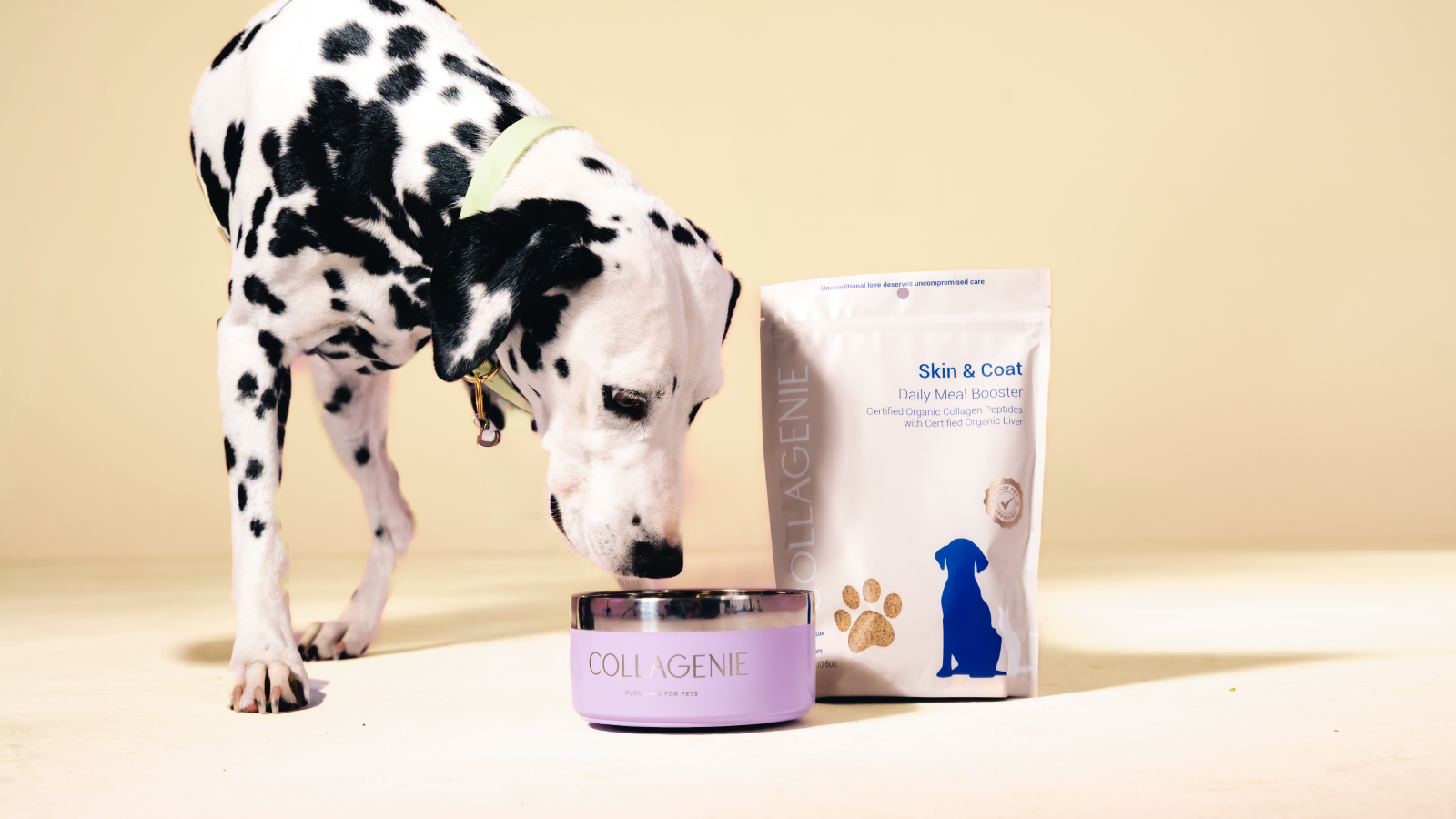 The Collagenie range: Joint & Mobility, Skin & Coat and Whole Body Boost.