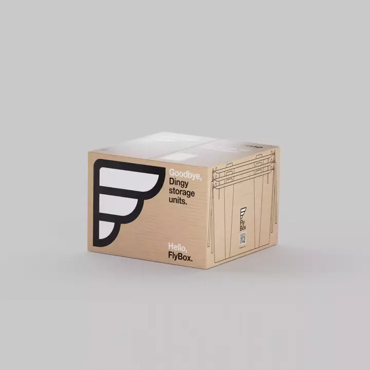 FlyBox packing supplies animation