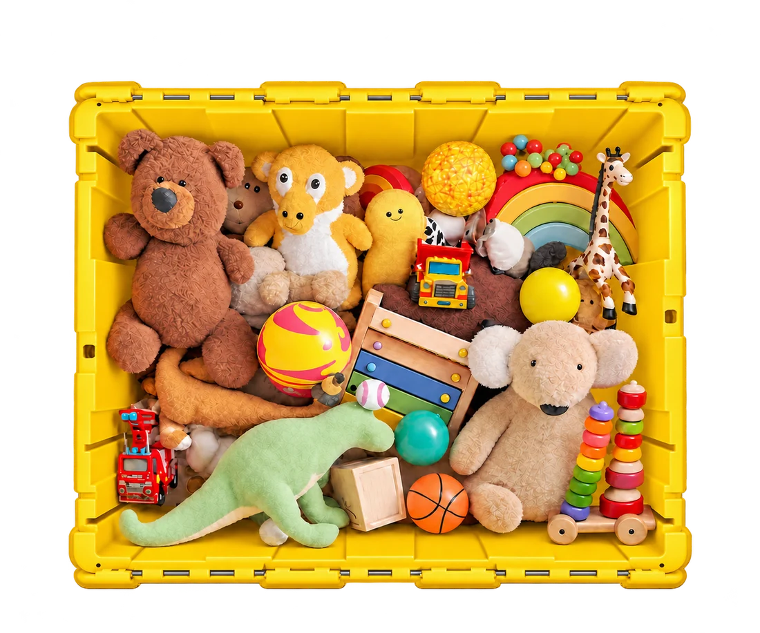 FlyBox packed with baby stuff