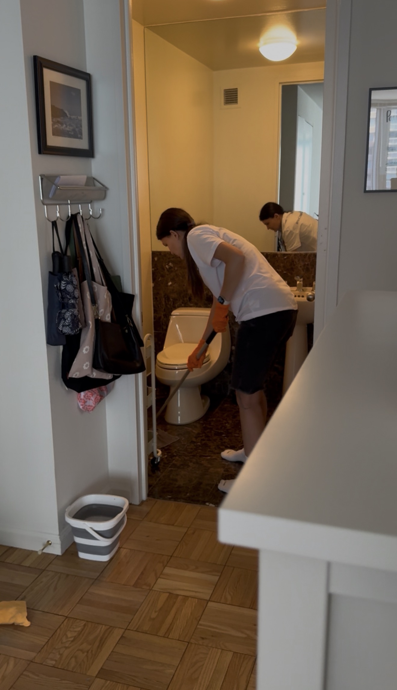 Post-renovation deep cleaning in Brooklyn Heights condo by RabbitCleans