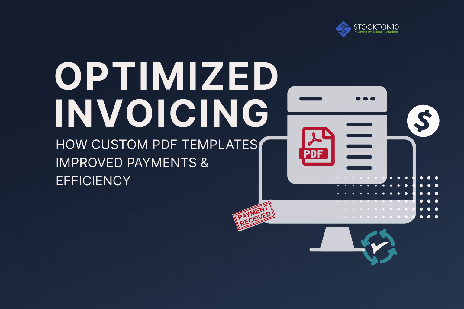 PDF file format is widely used for documents; custom templates enhance invoicing efficiency and payment processing.