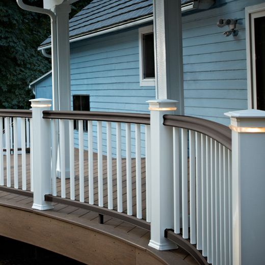 TimberTech-White Composite Railing