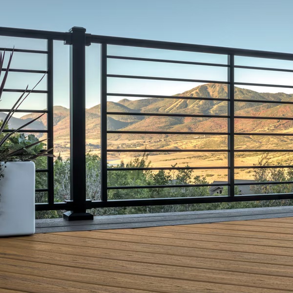 horizontal rod railing - trex
