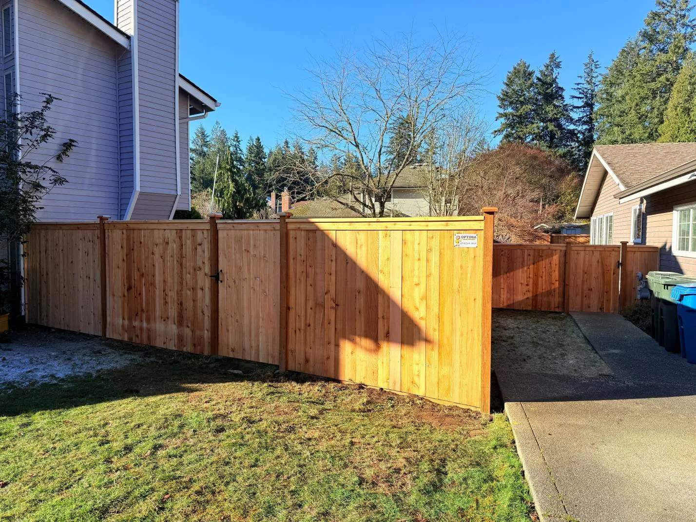 Custom Fence Replacement in Renton, WA - After