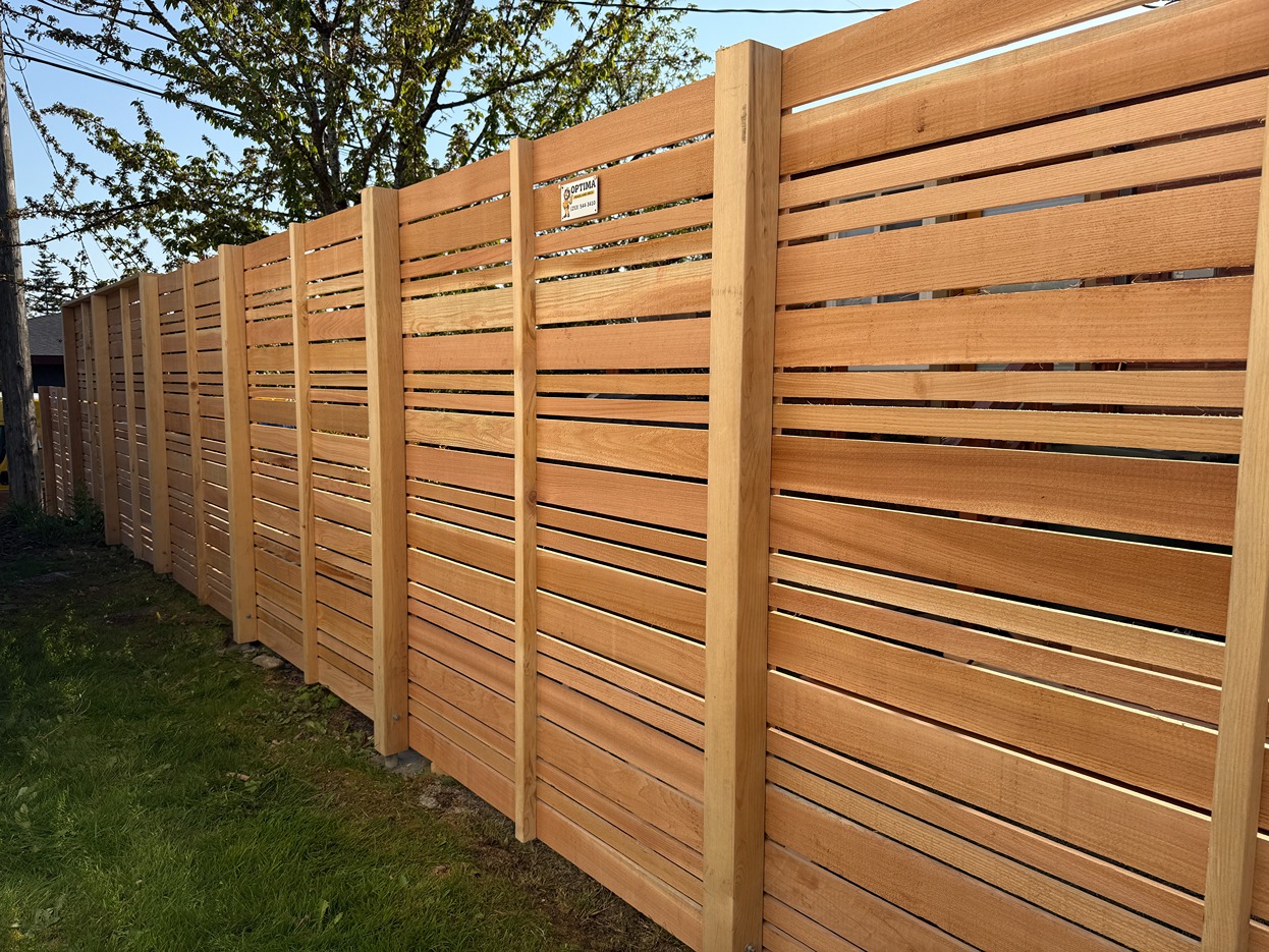 Horizontal Wood Fence Gallery (19)