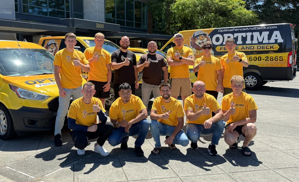 meet Optima Fence and Deck team 