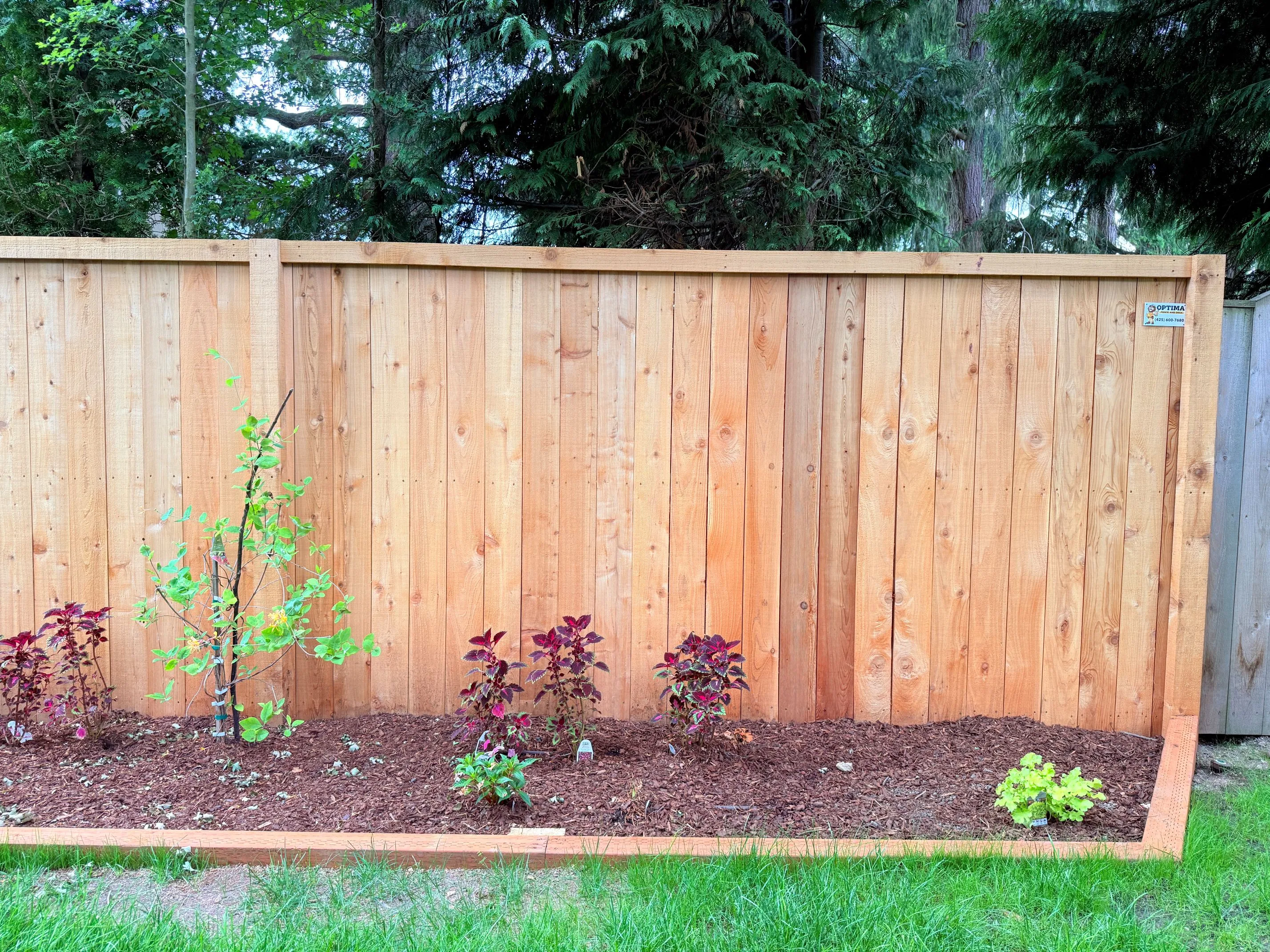Custom Fences by Optima Fence and Deck