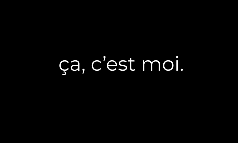 visuel video presentation de moi meme