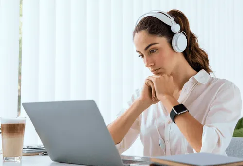 Girl With Laptop