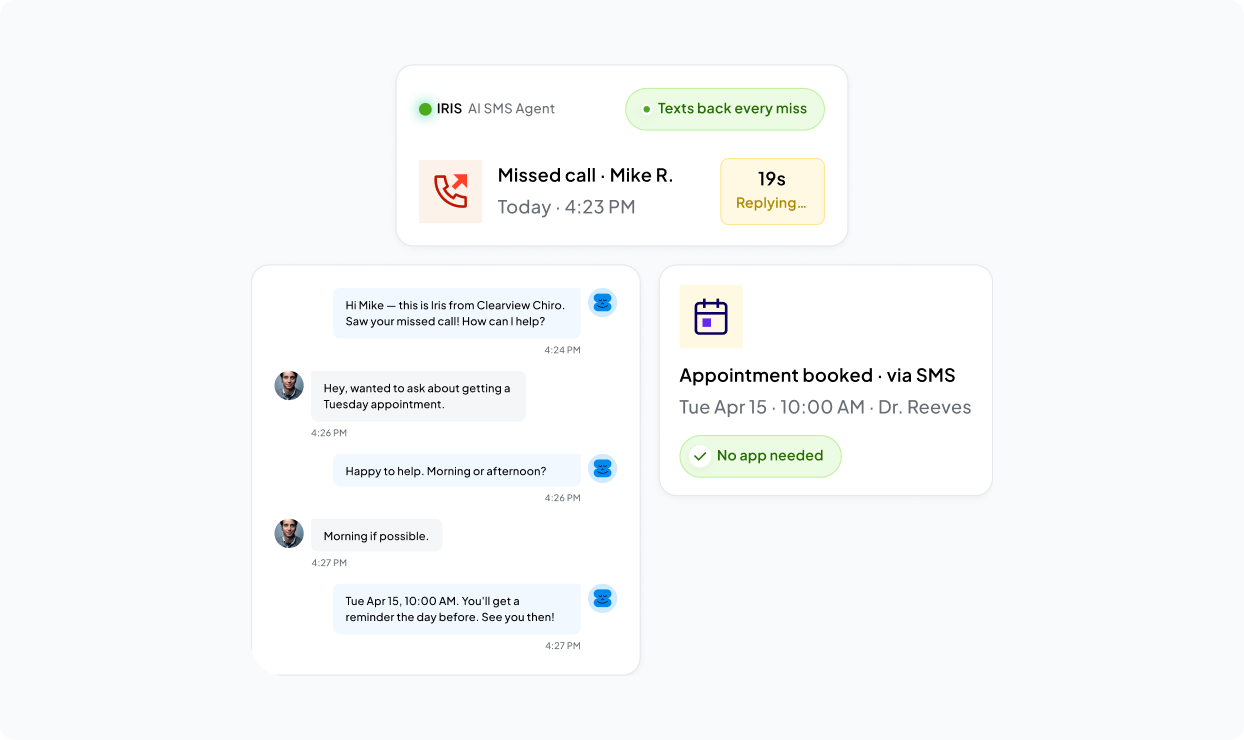 AI SMS preview