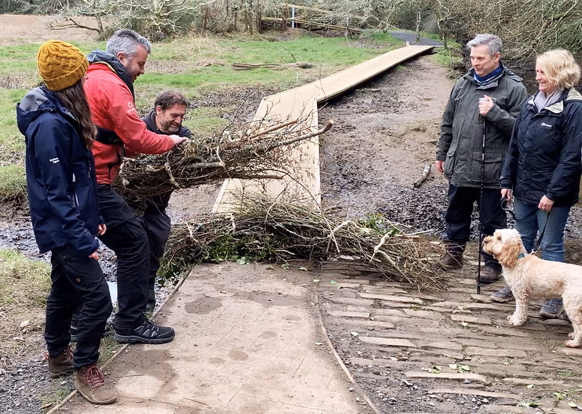 No more boots in the mud!