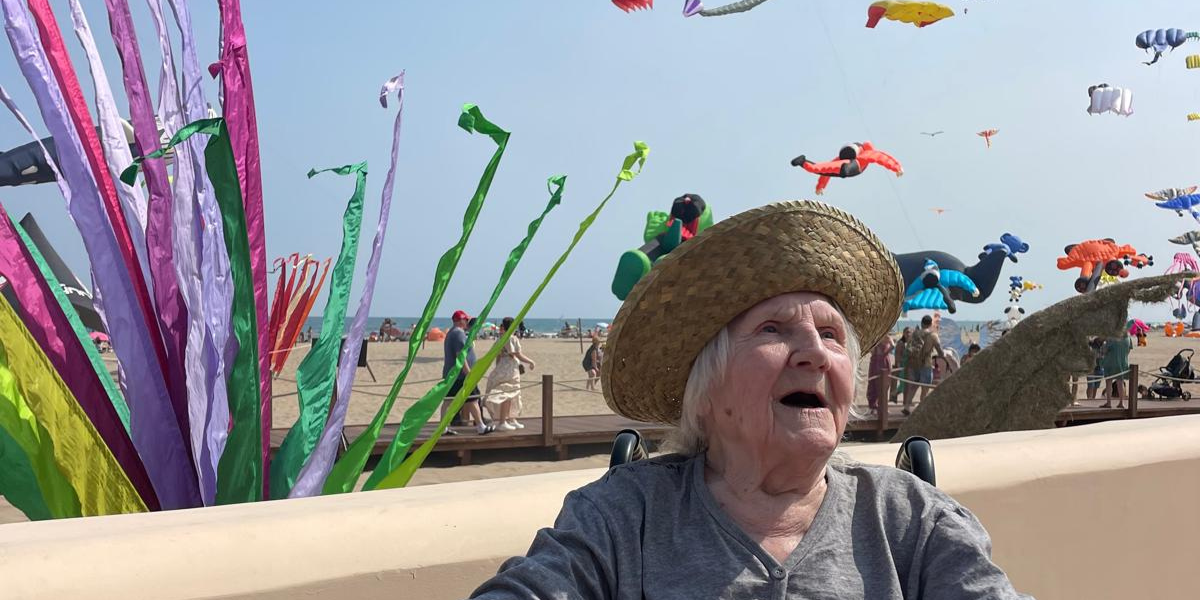 Festival Natur’Ailes : les résidents la tête dans les airs !