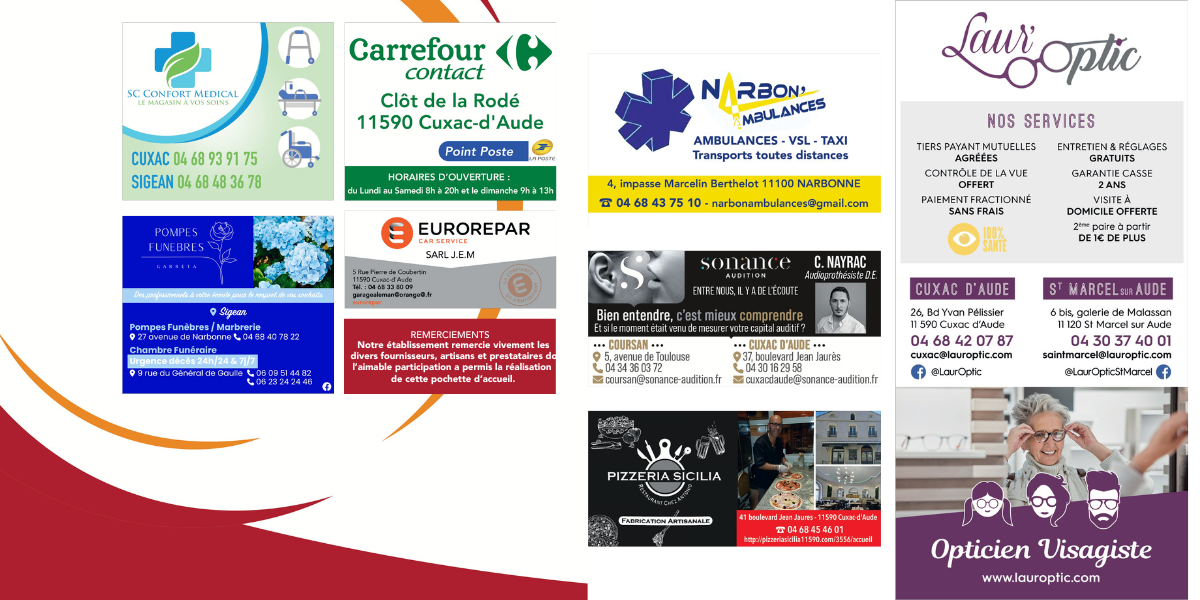 Merci à nos partenaires pour leur précieuse collaboration