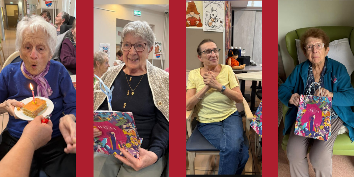Retour sur les anniversaires d’octobre à l’EHPAD du Château de la Bourgade