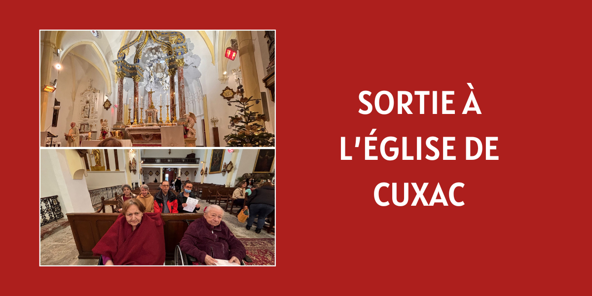 Sortie à l’église de Cuxac-d’Aude : un moment de partage pour les résidents