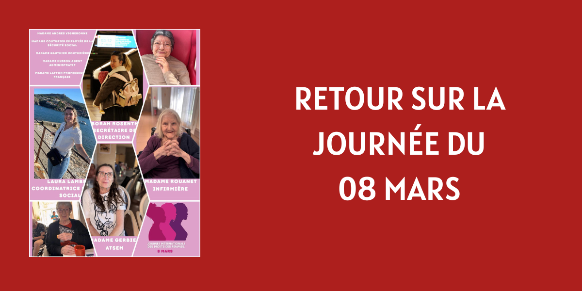 Une mise à l’honneur des femmes à l’EHPAD La Bourgade du Château